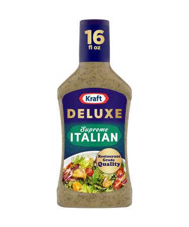 Kraft Deluxe Supreme Italian Salad Dressing (16 oz Bottle) - Buy Online on GoSupps.com