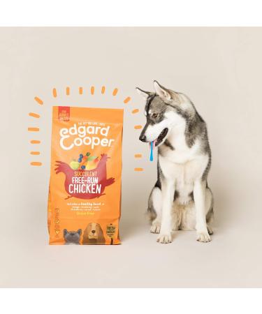 Edgard & Cooper Dog Food (Chicken 12kg) Grain Free Fresh Meat & Quality Protein Real Ingredients for Dogs Hypoallergenic No Added Sugars - Buy Online on GoSupps.com
