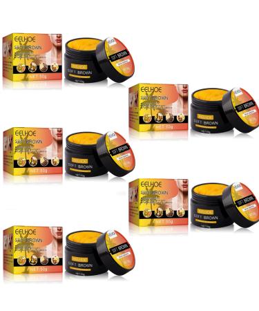 EELHOE Tanning Gel, (24 Hours Limited Discount) Luxury Intensive Tanning Gel, Soft Brown Tanning Gel, Tan Accelerator Cream (5pcs,100g)