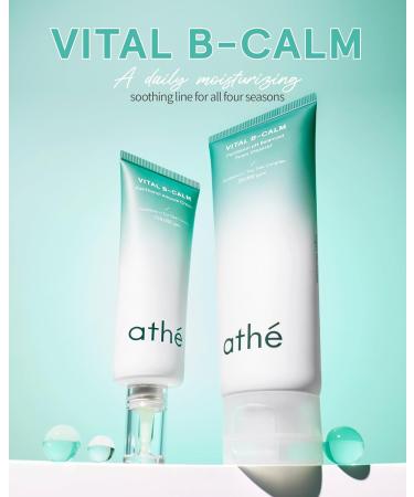 ATHE Vital B-Calm Panthenol Ampoule Cream - Vegan Moisturizer for Oily Sensitive Acne-Prone Skin - 50 000ppm Panthenol & 670 000ppm Tea Tree Water - 1.69oz - Buy Online on GoSupps.com
