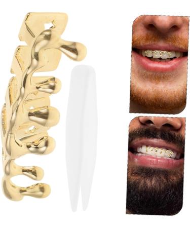  MOTHNUR Hip-hop gold plated six-teeth water drop braces Gold teeth accessories Teeth accessories Comfortable teeth grills teardrop teeth caps lower grill cap copper Golden - Buy Online on GoSupps.com