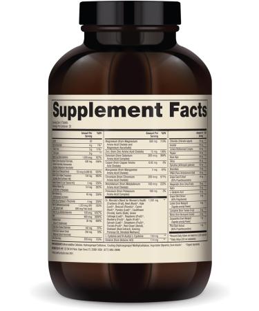 Dr. Mercola Whole-Food Complex for Women - with Added Multivitamin Plus Vital Minerals - Supports Energy & Cellular Health - Non-GMO, Gluten-Free & Soy-Free - 240 Tablets (30 Servings) - Buy Online on GoSupps.com