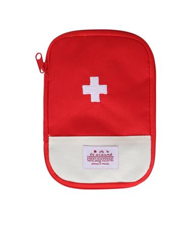 Aruicheng medication bag small travel pharmacy bag empty first help bag empty emergency bag portable medicine storage bag for home office travel outdoor