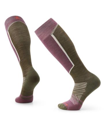 Smartwool Ski Targeted Cushion OTC Socks - Men's Military Olive Large