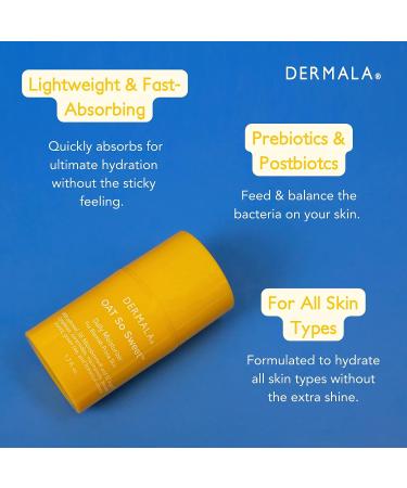 Dermala FOBO OAT So Sweet Daily Moisturizer - Lightweight, Non-clogging Formula for Blemish-Prone Skin, Brightening Effect - Suitable for All Skin Types - Buy Online on GoSupps.com