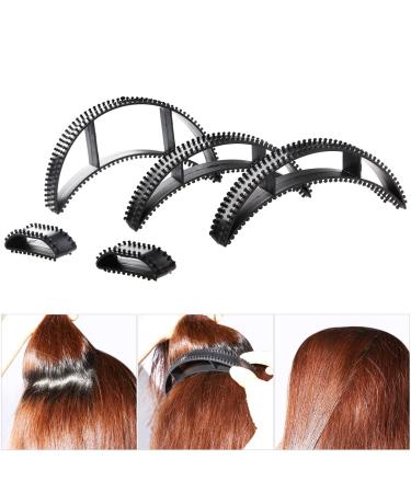 Frcolor Big Bumpits Happie Hair Volumizing Inserts Bun Maker Set - Black (5 Pieces) - Buy Online on GoSupps.com