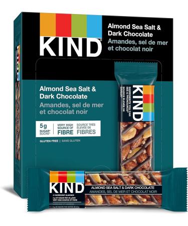 KIND Bars Dark Chocolate Nuts & Sea Salt Gluten Free Low Sugar 40 Grams 12 Count & Healthy Grains Bars Vanilla Blueberry Gluten Free 35 Grams 5 Count - Buy Online on GoSupps.com