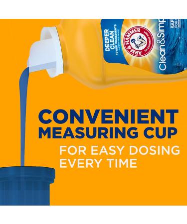 Buy Arm & Hammer Clean & Simple Laundry Detergent - 77 Loads 100.5 Fl oz | Eco-Friendly & Effective Cleaning Solution - International Shipping Available - Buy Online on GoSupps.com