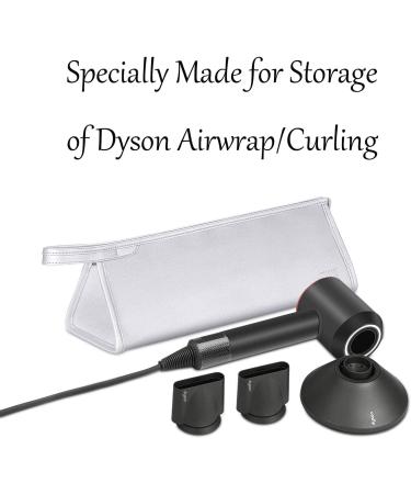 BUBM Travel Case for Dyson Airwrap - Portable Waterproof Storage Bag for Dyson Hair Styling Tools - Silver - Buy Online on GoSupps.com