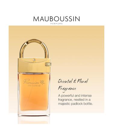 Mauboussin - Promise Me Intense 90ml (3 Fl Oz) - Eau de Parfum for Women - Oriental & Floral Scents - Buy Online on GoSupps.com