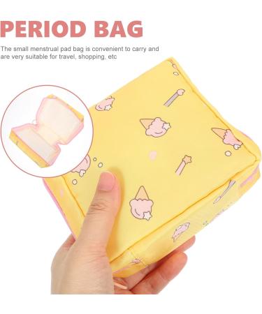 Artibetter Tampon Storage Holder - 2 Pcs Period Pockets for School - Stylish Bags for Teen Girls & Women - Buy Online on GoSupps.com