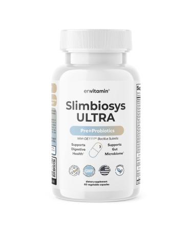 envitamin Slimbiosys Ultra Probiotic - Pre & Probiotics - Support Your Microbiome - Buy Online on GoSupps.com