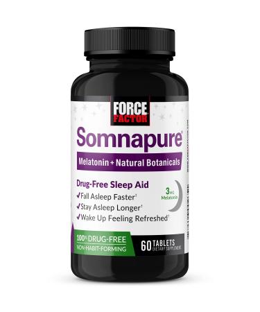 Force Factor Somnapure Natural Sleep Aid 60 Tablets - Buy Online on GoSupps.com