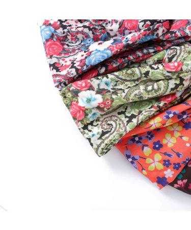 Bohend Boho Fashion Wide Flower Headband for Women - Elastic Yoga Sports Hair Accessory - Buy Online on GoSupps.com
