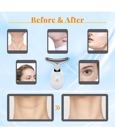 Neck Face Massager - 7 Color Facial Massager for Skin Care at Home | Non-Slip Design | Shop Now - Buy Online on GoSupps.com
