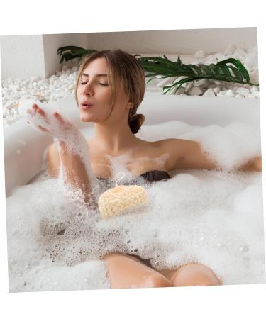 2pcs Sisal Sponge Ball Exfoliator - Shower Bubbles & Body Scrubbers for Glowing Skin - Buy Online on GoSupps.com