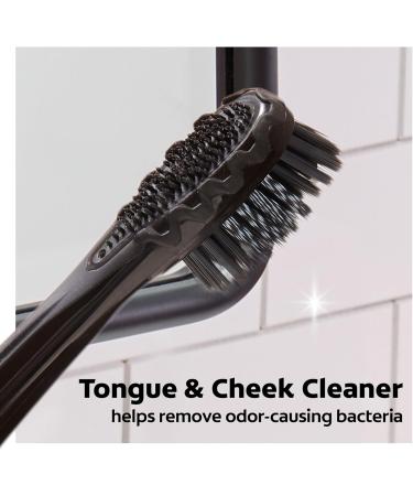 Colgate 360 Power Charcoal Replacement Toothbrush Heads - Soft Bristles & Rubber Polisher - 2 Pack for Any 360 Battery Toothbrush - International Shipping Available - Buy Online on GoSupps.com
