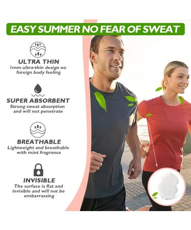 80 Pack Underarm Sweat Pads for Men and Women - Disposable Dress Guards Shields for Non-Sweat Armpit Protection - Buy Online on GoSupps.com