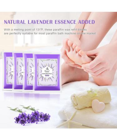 Biutee Paraffin Wax Machine with Lavender Wax - 3500ml Touchscreen Warmer for Fast Meltdown - Temperature Control Spa for Arthritis Relief - Buy Online on GoSupps.com