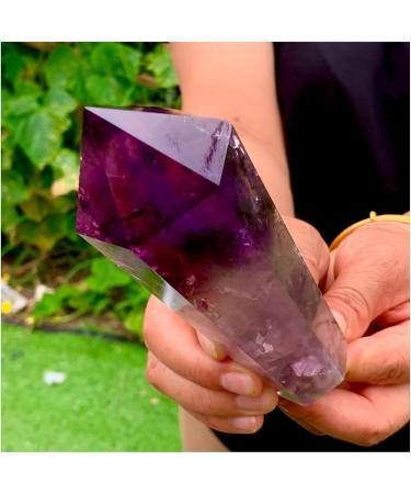 Natural Class Brazilian Amethyst Bone Cluster Scepter Quartz Crystal Scepter Point 1pc (Size : 400-500g) - Buy Online on GoSupps.com