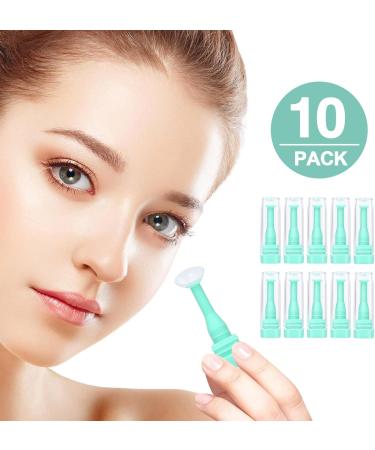 Soft Contact Lens Insertion & Removal Tool - Suction Cup for RGP & Scleral Lenses | Green Pack of 10 - Fast International Shipping - Buy Online on GoSupps.com
