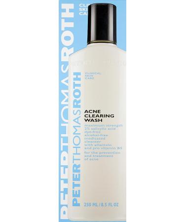 Peter Thomas Roth Acne Clearing Wash - Maximum-Strength Salicylic Acid Face Wash - 8.5 Fl Oz - Buy Online on GoSupps.com