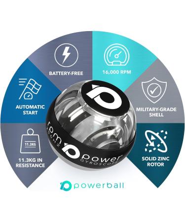 RPM Power 250Hz Auto Classic Blue Gyroscopic Wrist & Hand Exerciser - Strengthen Grip & Improve Flexibility | International Shipping Available - Buy Online on GoSupps.com