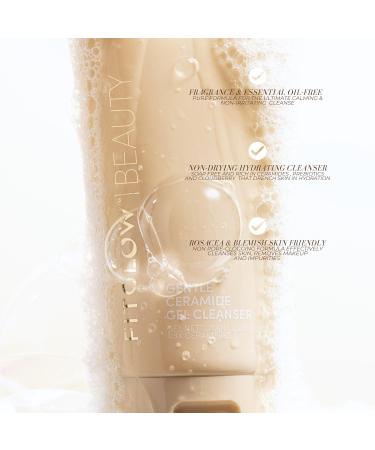 FITGLOW Beauty Gentle Ceramide Gel Cleanser | Vegan Face Wash for Sensitive Dry & Redness-Prone Skin | Hydrating Barrier-Protecting Makeup Remover | Fragrance-Free | 120ml - Buy Online on GoSupps.com