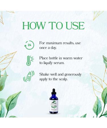 Natural Herbal Hair Growth Oil with Castor Oil for Thick, Healthy Hair - 4 oz - Buy Online on GoSupps.com