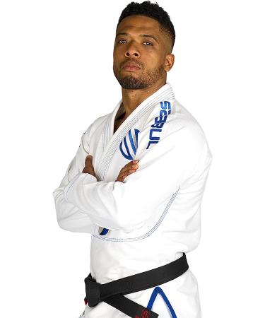 Sanabul Essential BJJ Gi - A2 White | Brazilian Jiu Jitsu Uniform - Buy Online on GoSupps.com