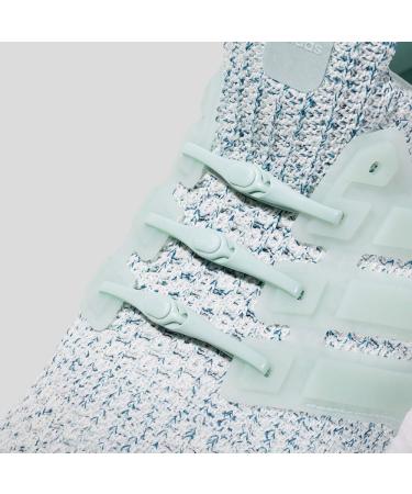 HICKIES 2.0 Elastic Tie-Free Shoelaces - Muted Mint | Shop Internationally at Your Store Name  - Buy Online on GoSupps.com