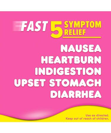 Pepto-Bismol Regular Strength Liquid 32 oz (16 oz x 2) - Fast Relief for Upset Stomach - Buy Online on GoSupps.com