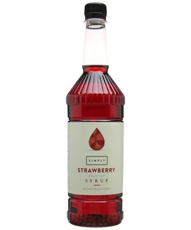 Simply Strawberry Syrup 1 Litre