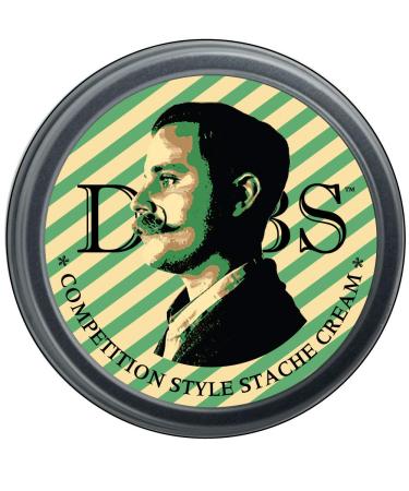 "Firm" Stache Cream 1ounce screw top Tin - Competition style Moustache Wax Bay Rum scent