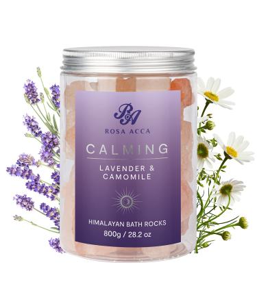 Himalayan Bath Soak Salt - Pure Naturals Organic Himalayan Body Soak with Essential Lavender Oil  Relaxation & Stress Relief  Mineral Soak for Body & Foot  Gift for Women & Men(Lavender & Camomile)