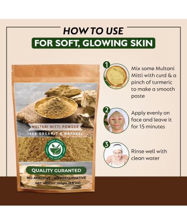 Buy Multani Mitti Powder (Fuller s Earth) 500G - Natural Beauty Essential for Glowing Skin - International Shipping - Buy Online on GoSupps.com