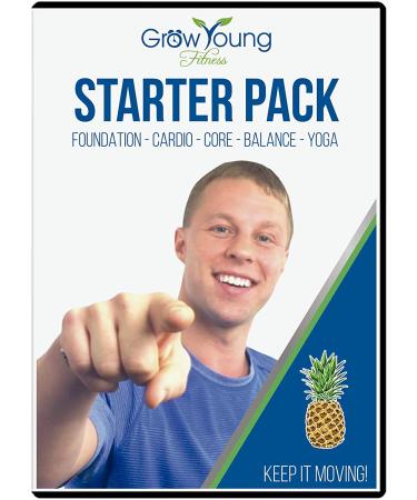 Grow Young Fitness Starter Pack Exercise for Seniors - Low Impact Workouts From Home - Simple  Safe  Effective Workout DVD for Elderly - Buy Online on GoSupps.com