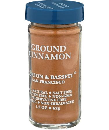 Morton & Bassett Ground Cinnamon - 2.2 oz Jar | Premium Quality Spice - Buy Online on GoSupps.com