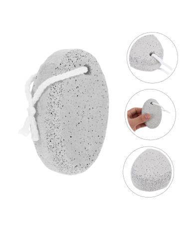 Exfoliant Pour Les Pieds Sous La Dissolvant De Pierre Gommage Des Pieds En Pierre Naturelle Pour Des Pieds Lisses Outil De Soin Des Talons Gris Clair - Buy Online on GoSupps.com