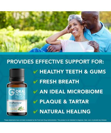 Advanced Bad Breath Treatment Duo The Oral Probiotics Tablet & OraRestore Natural Mouth & Tooth Concentrated Oil Dentist Formulated Mint Flavor - Buy Online on GoSupps.com
