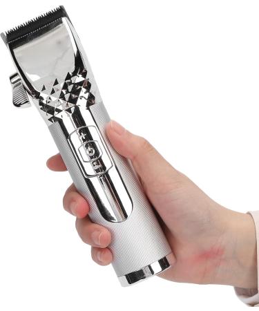 Electric Hair Clipper Set Incisive Blade 10 Guide Combs Haircut Grooming Tool Kit for Men (Silver) - Buy Online on GoSupps.com