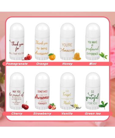 72 Pcs Valentine Employee Appreciation Gifts Mini Lip Balm Bulk 8 Assorted Flavor Thank You Gift for Women Party Party Stocking Stuffer Employee Staff Coworker Volunteer Nurse Teacher Easter Inspirational Style - Buy Online on GoSupps.com