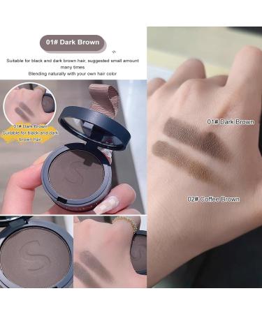 Sweet Mint Hairline Powder 2023 New Tech Sweet Mint Hairline Powder Sweet Mint Hairline Powder for Women (Black Brown) - Buy Online on GoSupps.com