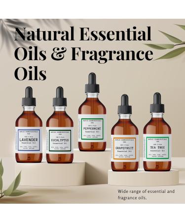 Oregano Essential Oil 4 oz Pure Undiluted Premium Grade Bulk for Cosmetics Skin Soap Candle Diffuser Perfume - Buy Online on GoSupps.com