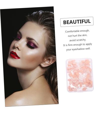 Mipcase 50pcs Double Ended Eyeshadow Brush Makeup Brush Eyeshadow Cosmetic Applicator Eyeshadow Makeup Tools - Buy Online on GoSupps.com