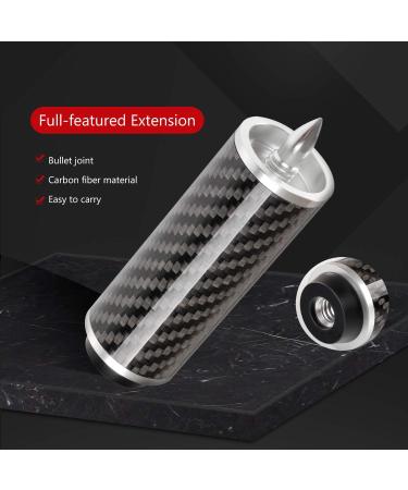 KONLLEN Cue Extension Set - Carbon Fiber Billiards Accessories for Mezz, Predator, Fury Pool Cue - 3 Inch Extension - Buy Online on GoSupps.com