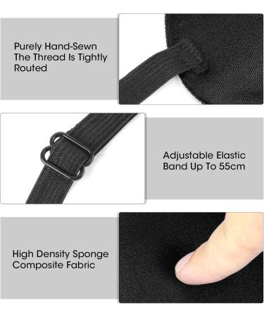 ihohi Medical Eye Patches for Adults and Kids Adjustable Soft EVA Amblyopia Lazy Pirate Eye Patch Comfortable Skin-Friendly 3D Groove Design for Eye Care Recovery Treatment Party Makeup - Buy Online on GoSupps.com