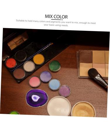  Ipetboom Ipetboom 1 Piece Palette Oil Painting Palette Manicure Plates Nail Equipment Dots Nail Art Palette Tray Cosmetic Mixing Plate Artist Painting Accessories Plate Pallet Purple Agate - Buy Online on GoSupps.com