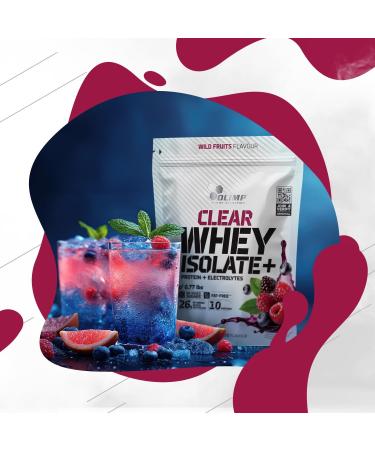 Olimp Clear Whey Isolate - 350g - Wild Fruits Mixed Berry | Premium Protein Supplement for International Shipping - Buy Online on GoSupps.com