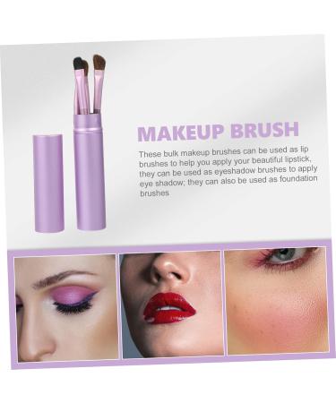 DOITOOL Eye Makeup Brushes 5 Pcs Horsehair Eyeshadow Brush Makeup Brush Silicone Eye Brush Eye Shadow Brush Smudge Brush Miss - Buy Online on GoSupps.com